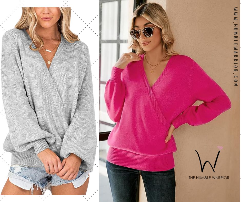 LookbookStore Wrap Sweater Savings!