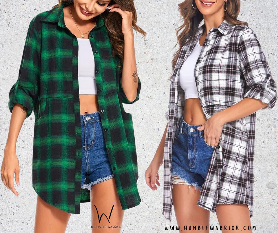 HOTOUCH Long Flannel Shirts!!
