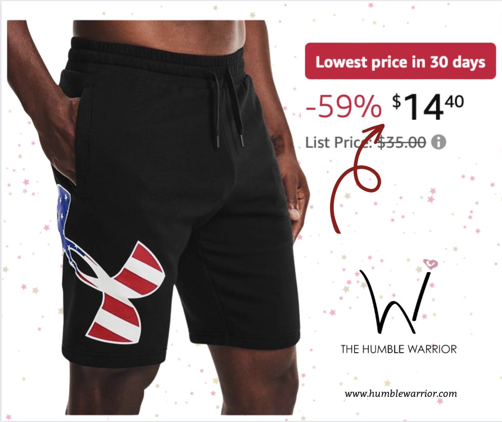BIG savings on the Under Armour Men’s Freedom Rival BFL Shorts today! You’ll find tons of UA on sale today.