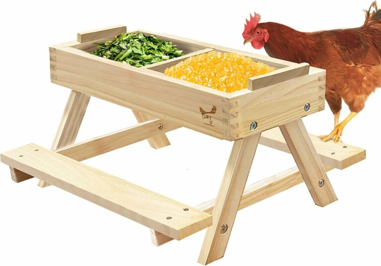 Chicken Picnic Table