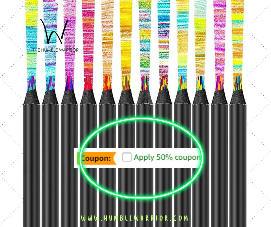 Group Favorite Hapikalor 12-Color Mixed Rainbow Pencils!!