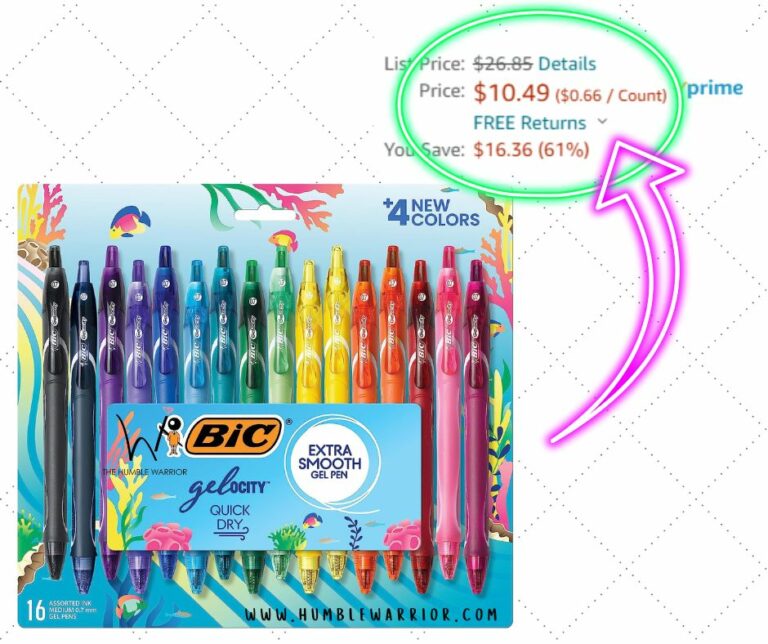 BIC Gel-ocity Quick Dry Ocean Themed Gel Pens!