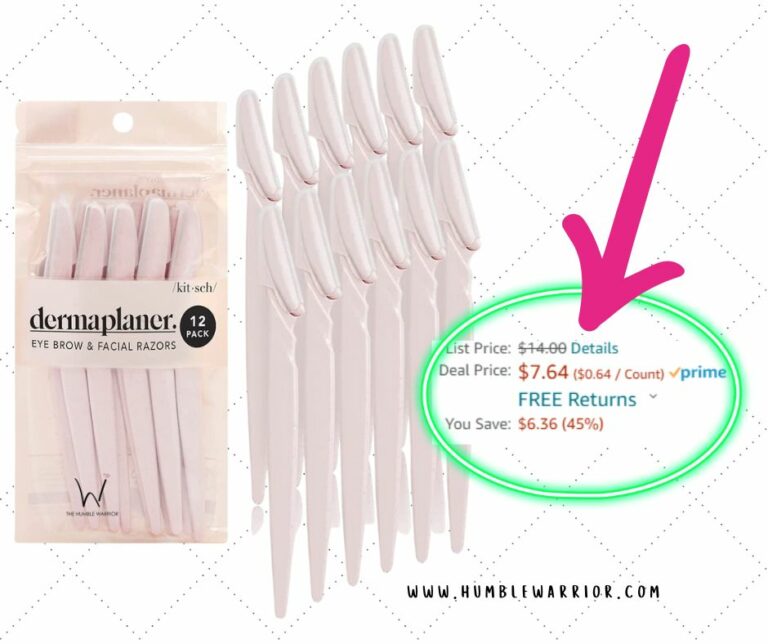 12-Pack Kitsch Dermaplaning Tools for Eyebrow & Face!!