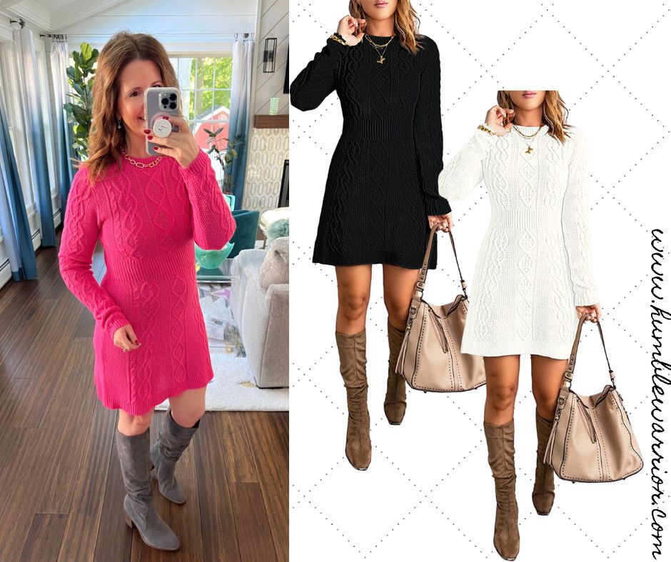 FABULOUS luvamia cable Knit Sweater Dresses!!!