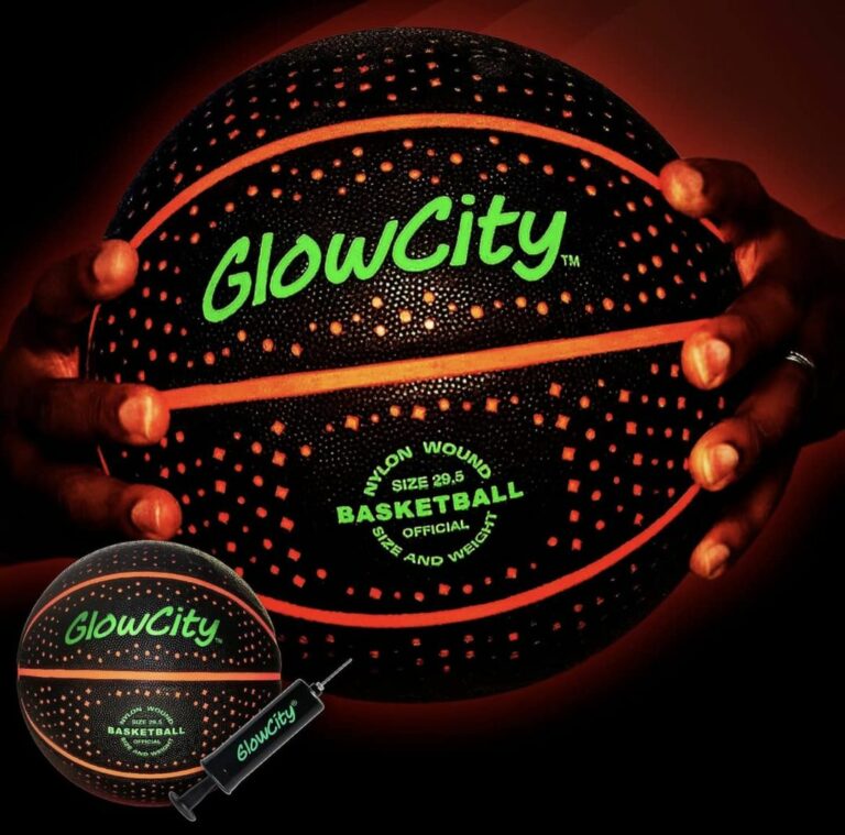 GlowCity Glow in The Dark Basketball