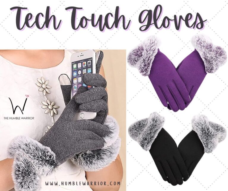 Women’s Furry Touch Screen Gloves!