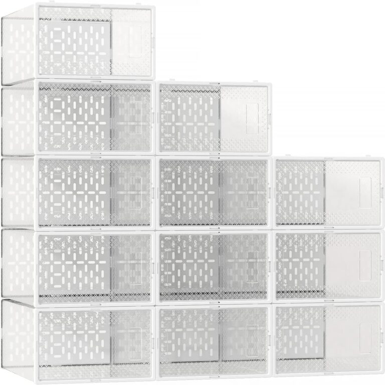 Clear Plastic Shoe Storage Boxes!!