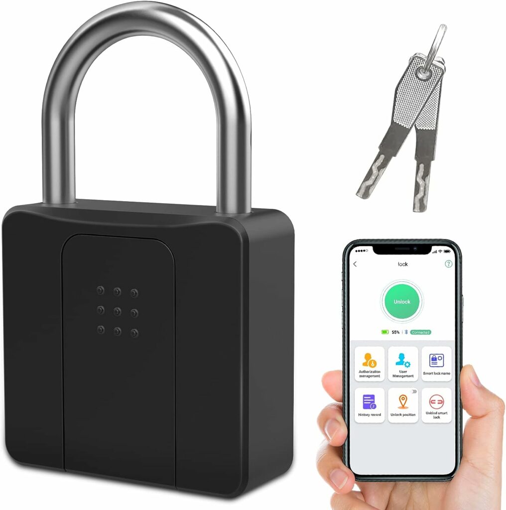 fingerprint pad lock