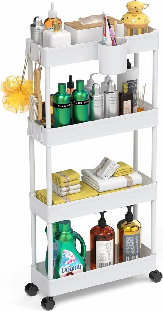 LEHOM 5.1″ Slim Storage Cart!!