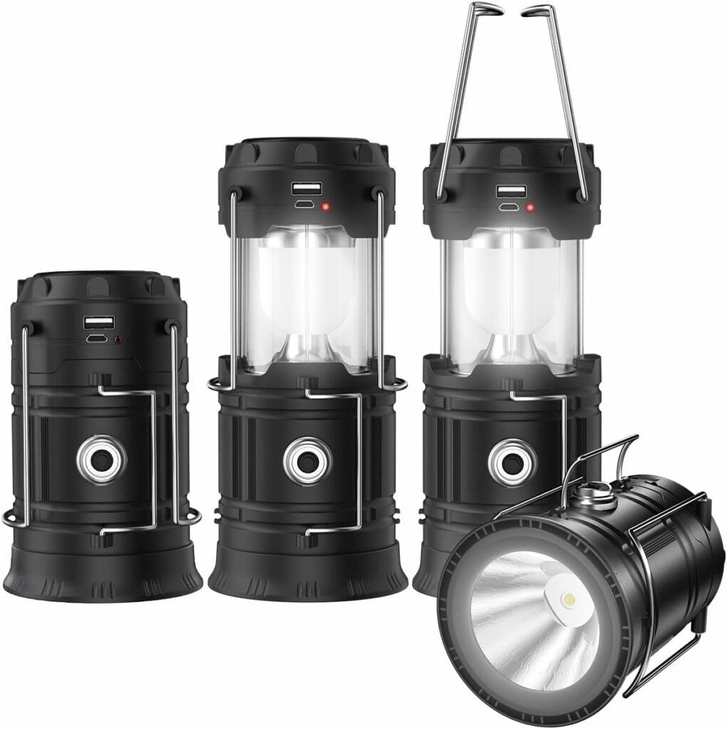 2-Pack of Solar Powered Camping Lanterns!!