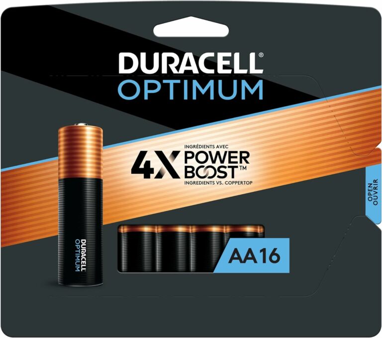 4.8⭐️16 Pack of Duracell Optimum AA Batteries