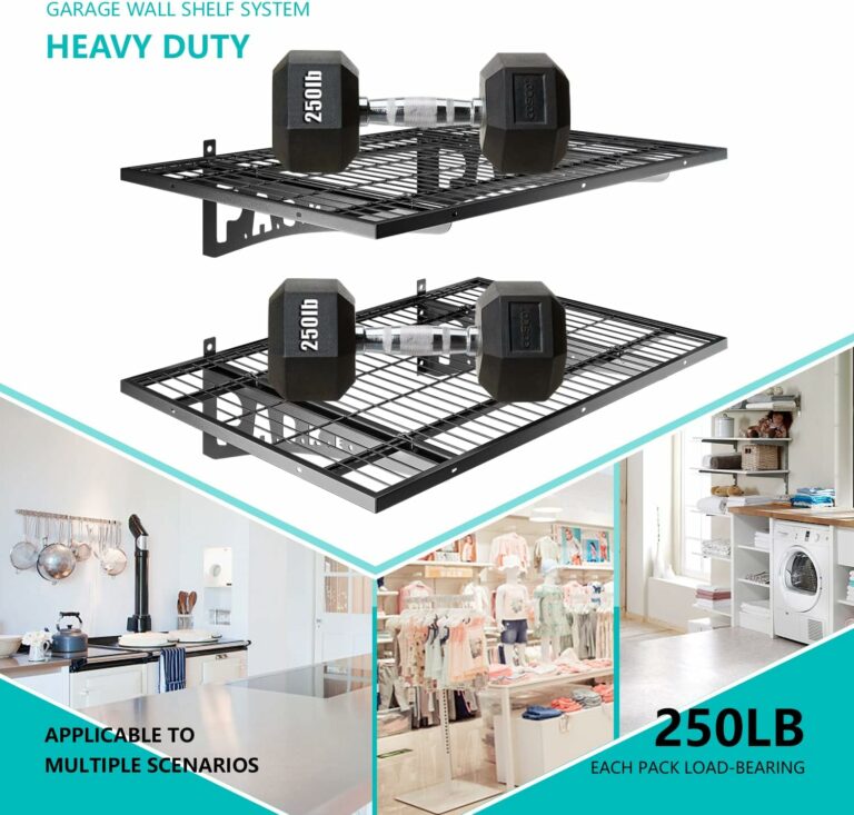 Heavy Duty Garage Wall Shelving