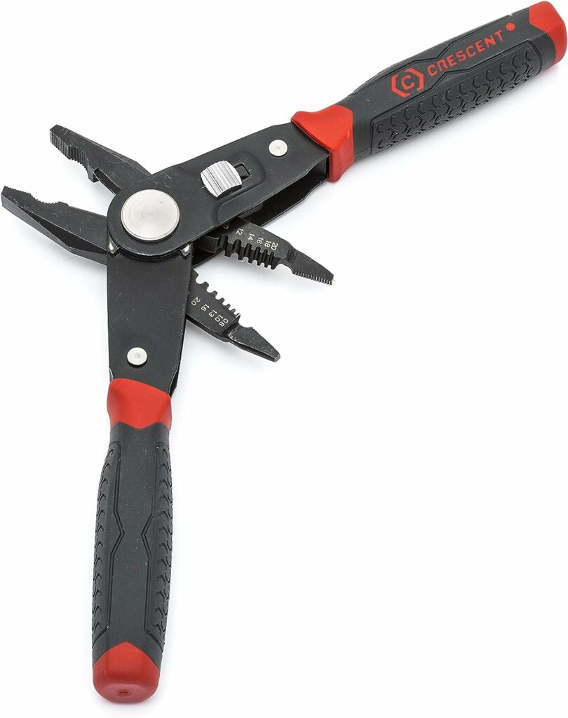️️️ Crescent 2 in 1 Combo Dual Material Linesman’s Pliers and Wire Stripper ️️️