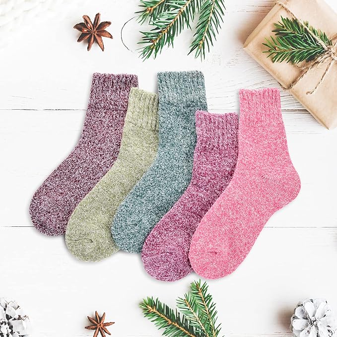 Gift Idea!! Clothclose 5 Pack of Wool Socks!!