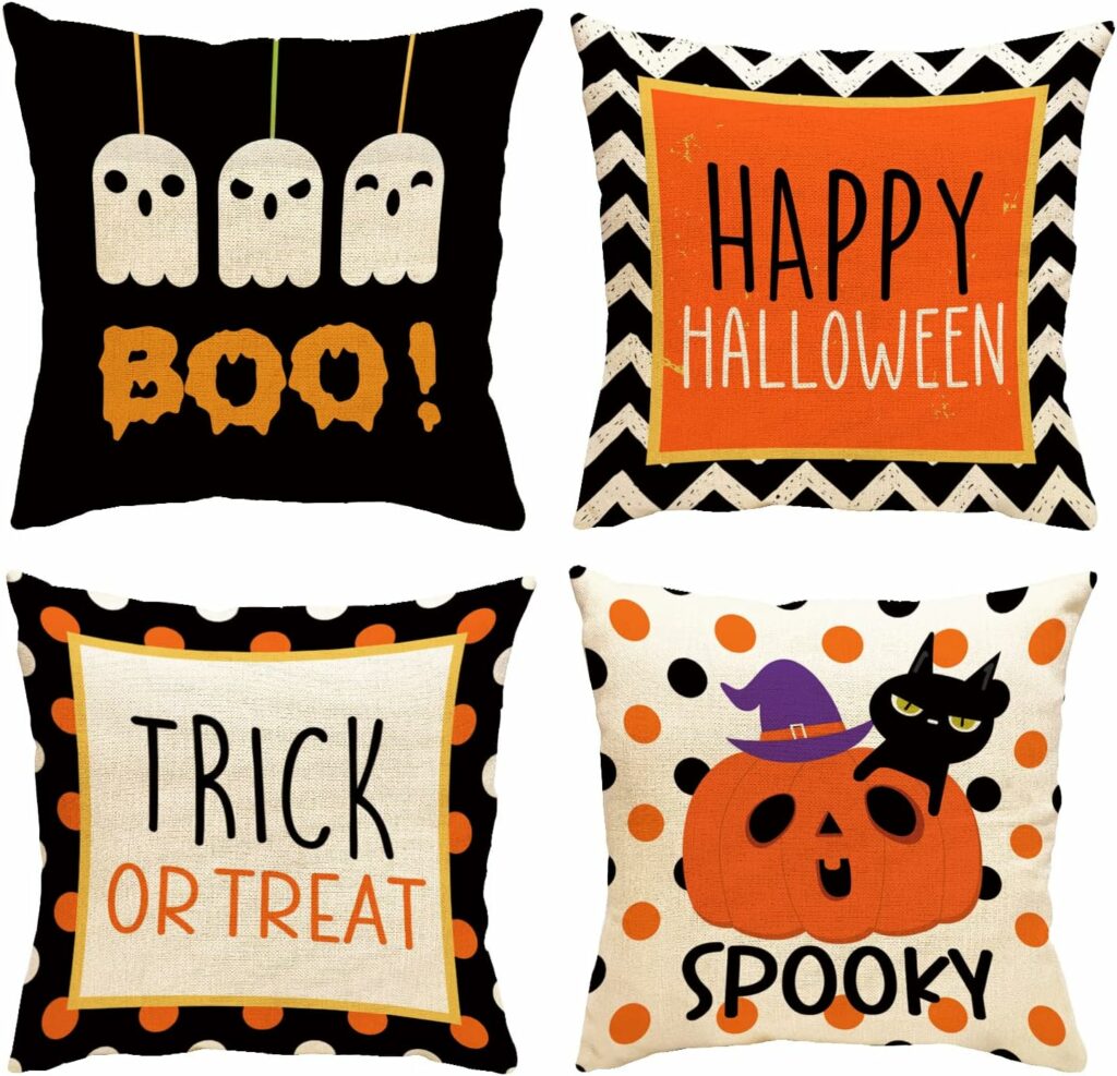 SPOOKTACULAR Halloween Pillow Covers!