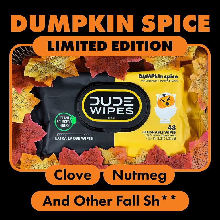 Pumpkin Spice Dude Wipes