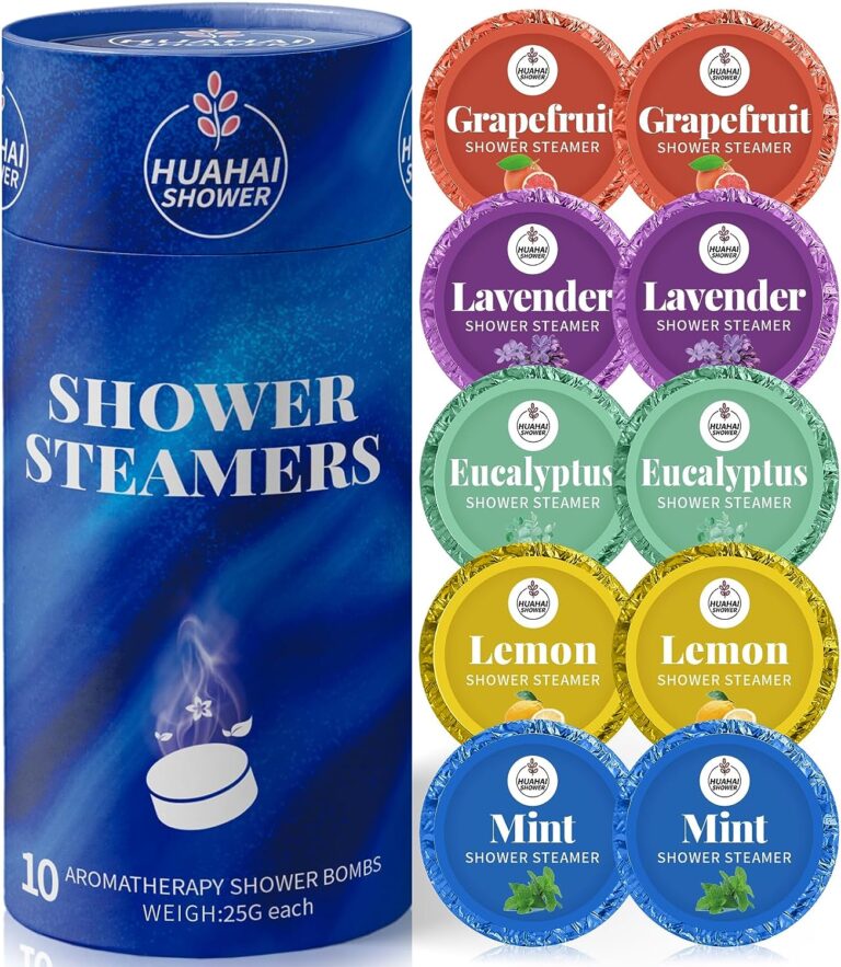 10-Pack Aromatherapy Shower Steamers!