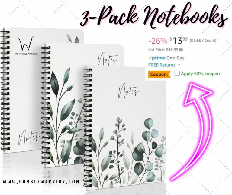 3-Pack Notebooks for Journaling!