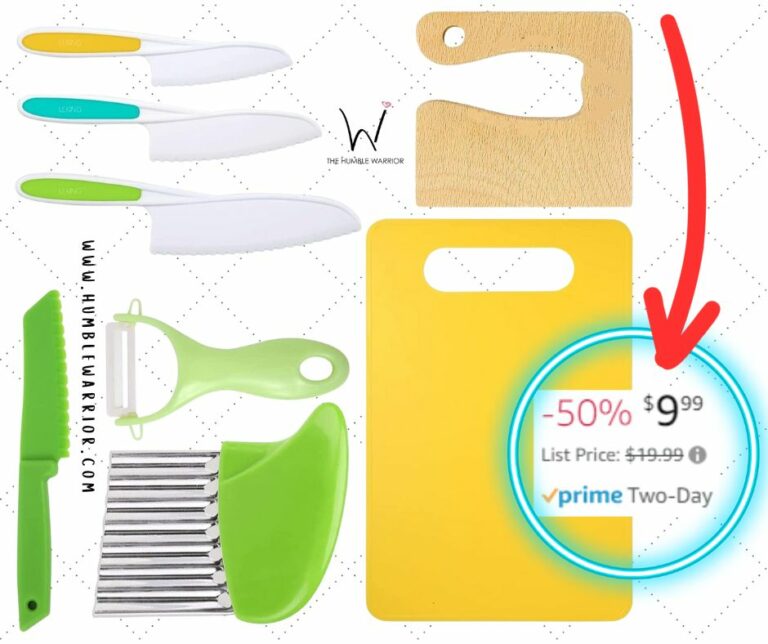 Leking 8-Piece Kids Kitchen Knife Set!!