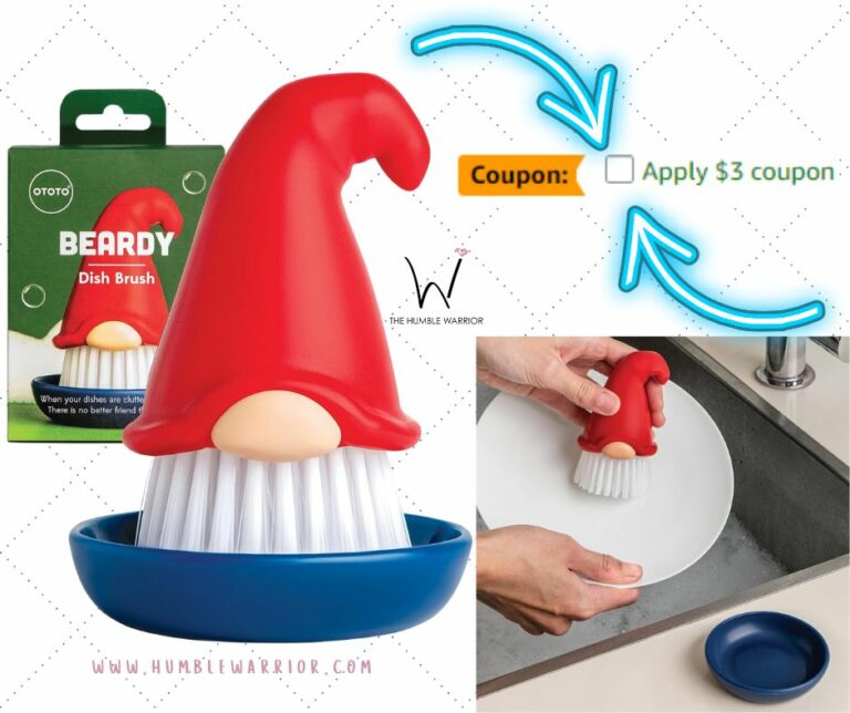 The Beardy Dish Brush by OTOTO!!