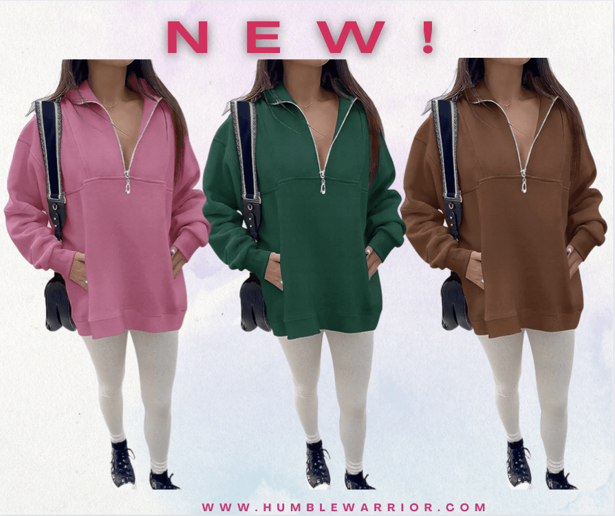ZESICA Tunic Length Pullover