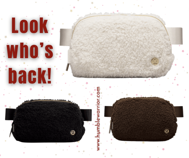 Lululemon Fleece Belt Bag!