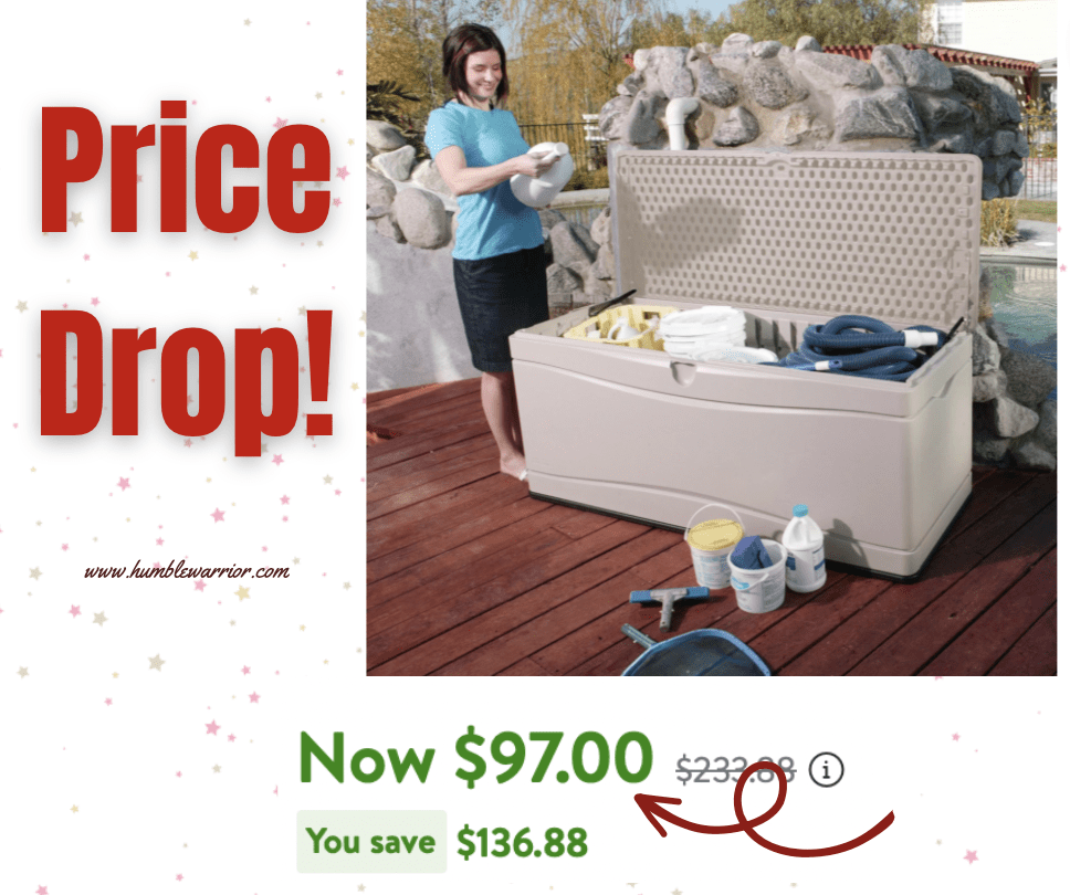 Lifetime 130-Gallon Storage Box