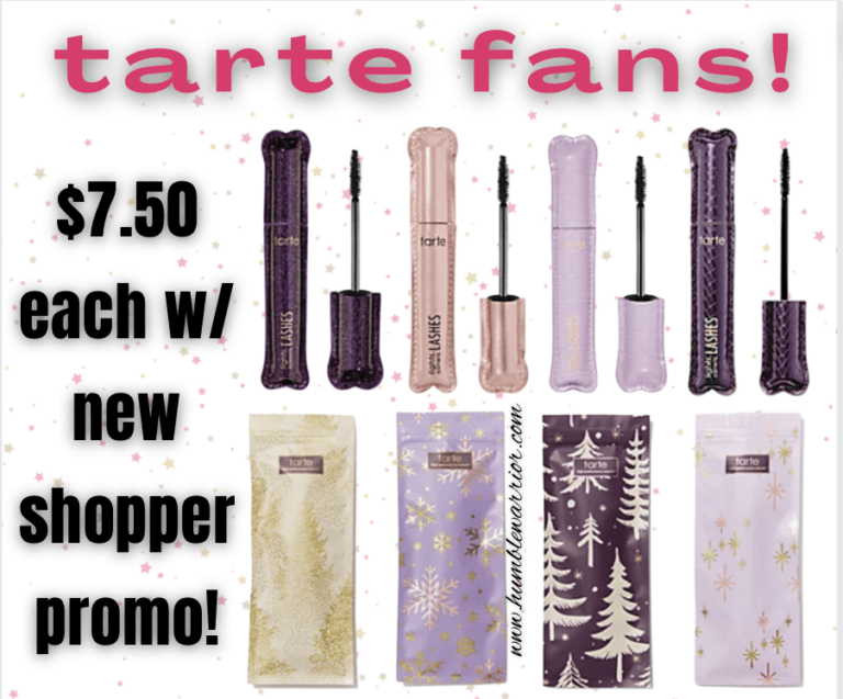 tarte Savings at QVC!