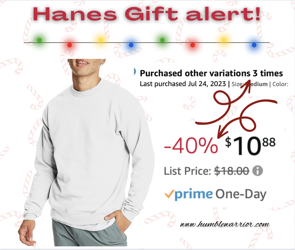 Hanes EcoSmart Fleece Sweatshirt