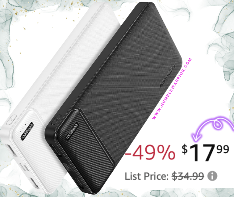 AsperX 2-Pack of Fast Charging Power Banks!