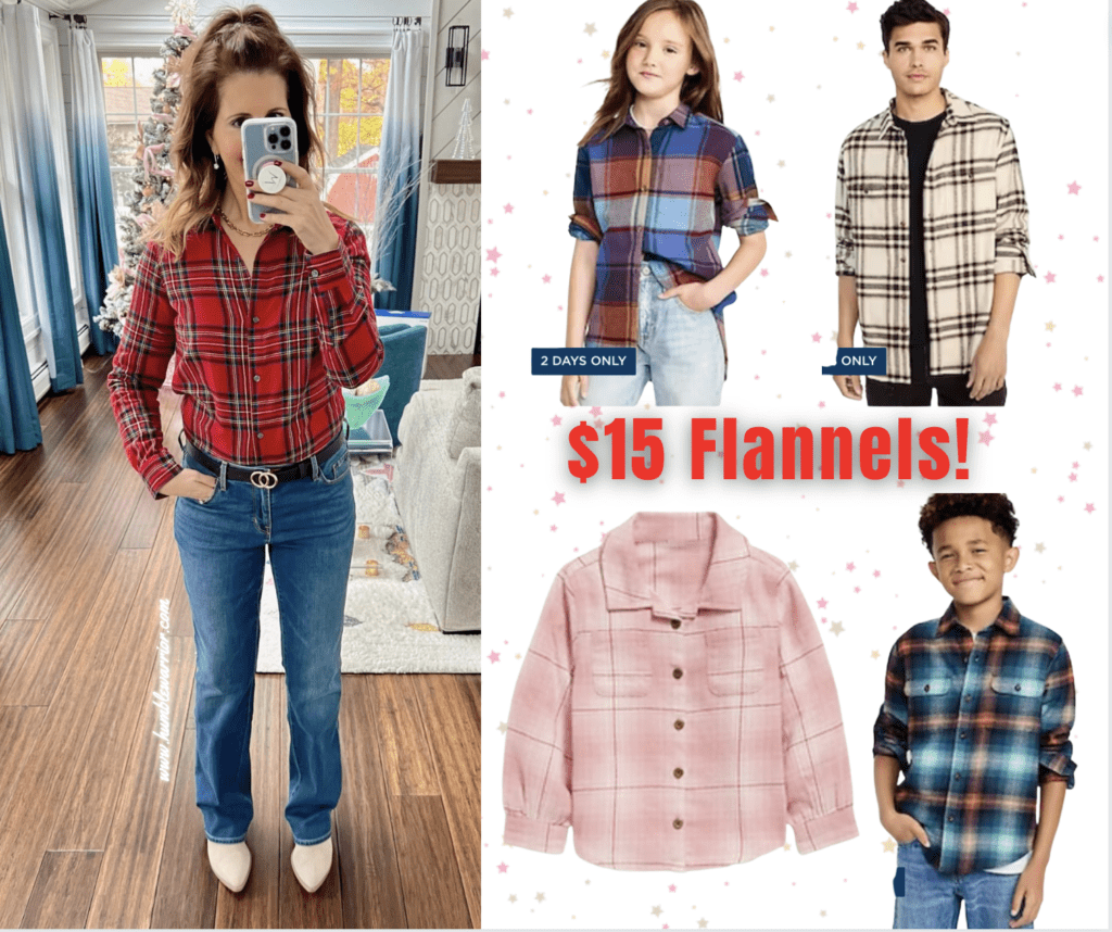 Old Navy Flannels! !