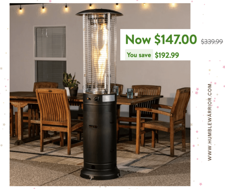 The Bond BTU Bronze Free Standing Heater!
