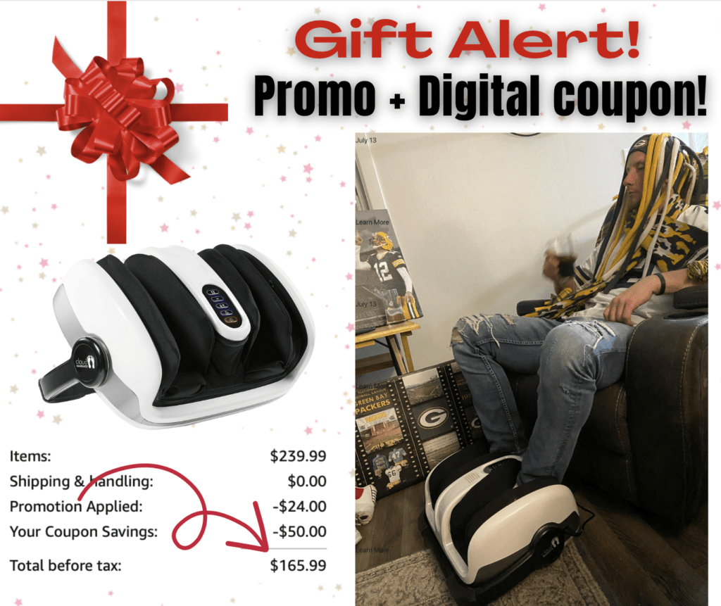 Cloud Massage Shiatsu Foot Massager Machine