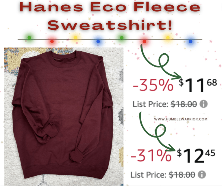 Hanes EcoSmart Fleece Sweatshirt