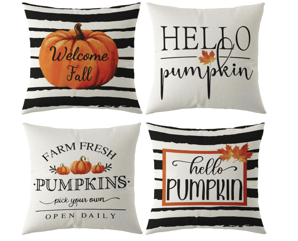 Autumn Pillow Covers!