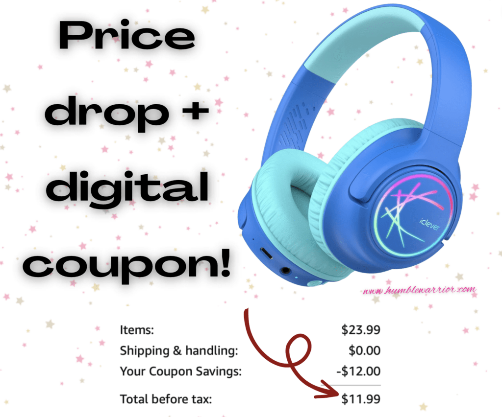 iClever Kids Bluetooth Headphones!