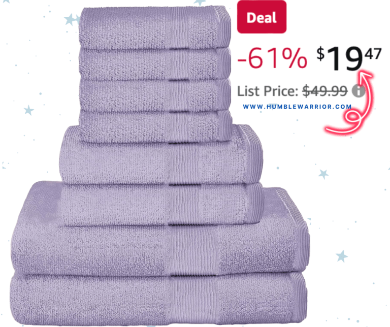 Belizzi Home 8-Piece Cotton Towel Set!
