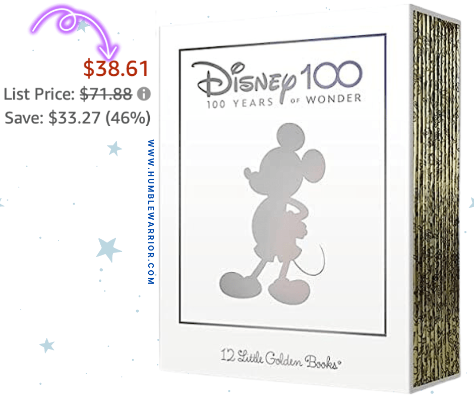Disney’s 100th Anniversary Set of 12 Golden Books Set!