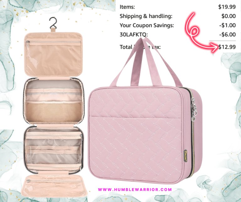 BALEINE Travel Toiletry & Cosmetics Bag!