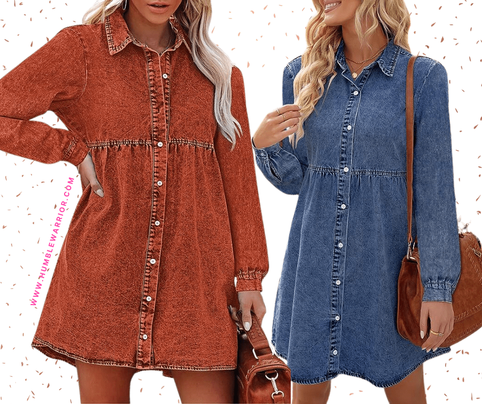 luvamia Denim Skater Dress!
