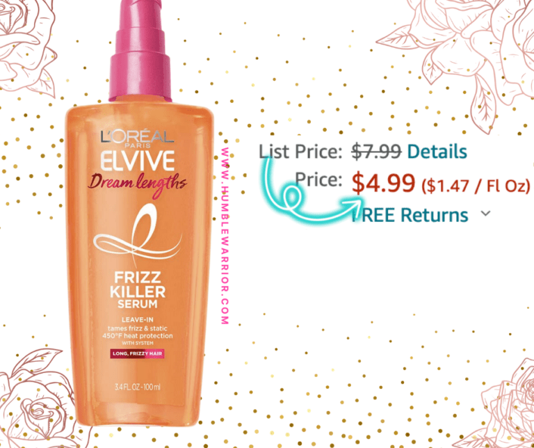 L’Oreal Paris Elvive Dream Lengths Frizz Killer Leave-In Serum!