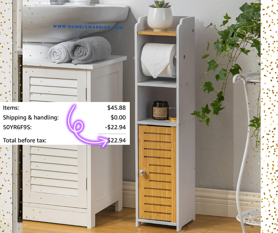 AOJEZOR Bathroom Storage Cabinet!