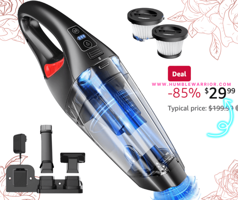 IMINSO Handheld Cordless Vacuum Cleaner!