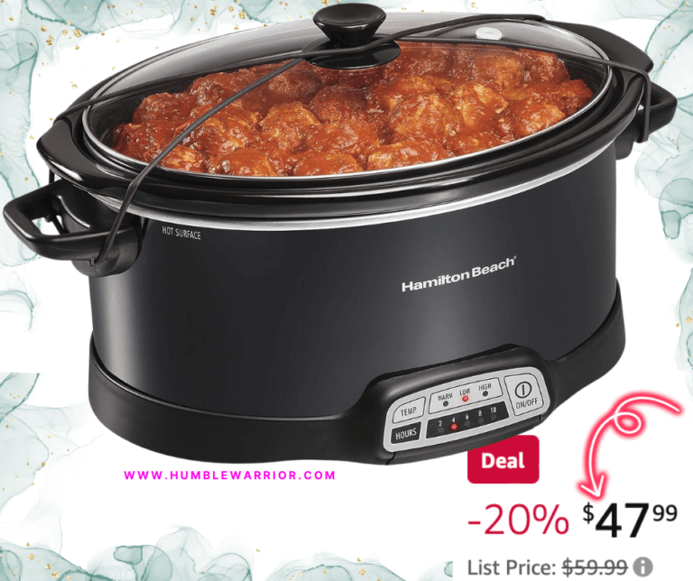 Hamilton Beach Portable Slow Cooker!