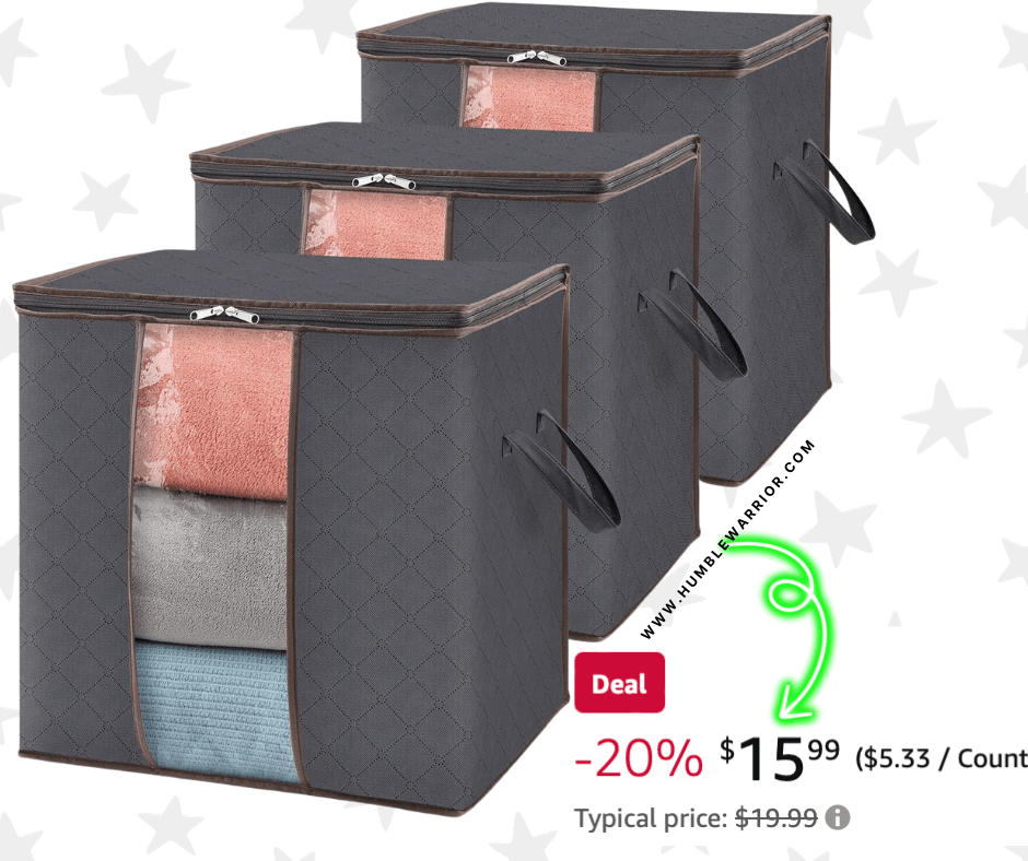 Lifewit 3-Pack of Large Zippered Storage Bags!