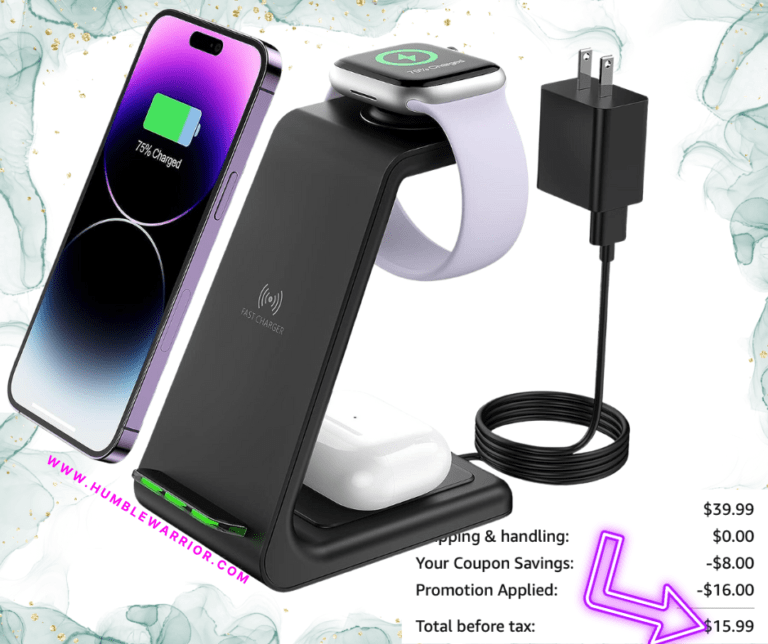 KOPIDOE 3-in-1 Wireless Charging Station for Apple!
