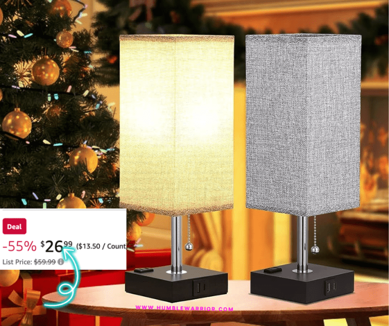 Aooshine Bedside Set of 2 Lamps!