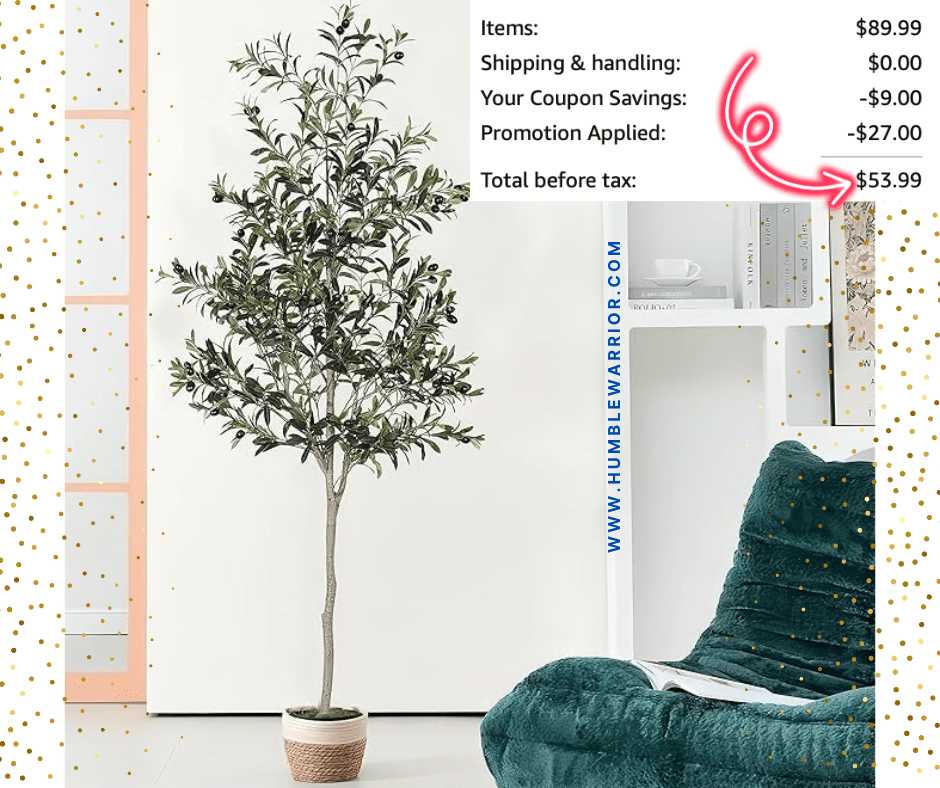 Azoco Artificial Olive Tree!