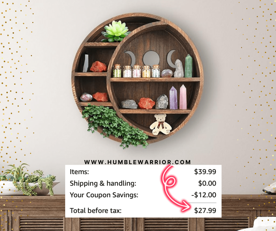 Gifhunter Rustic Farmhouse Wall Shelf!