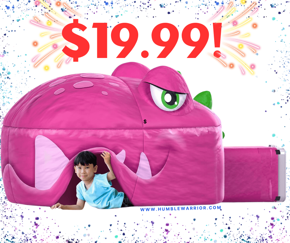 Mindsprout LED Inflatable Dino Tent!